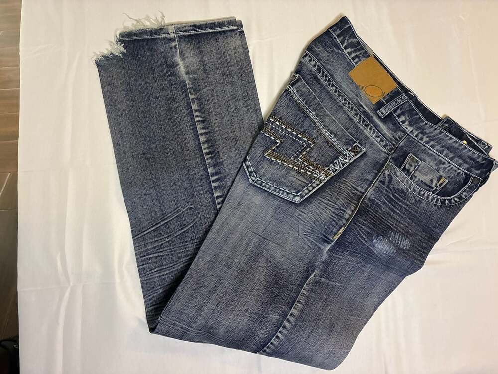 Petrol Industries Rod Relaxed Boot Distressed Denim Jeans 34W x 34L